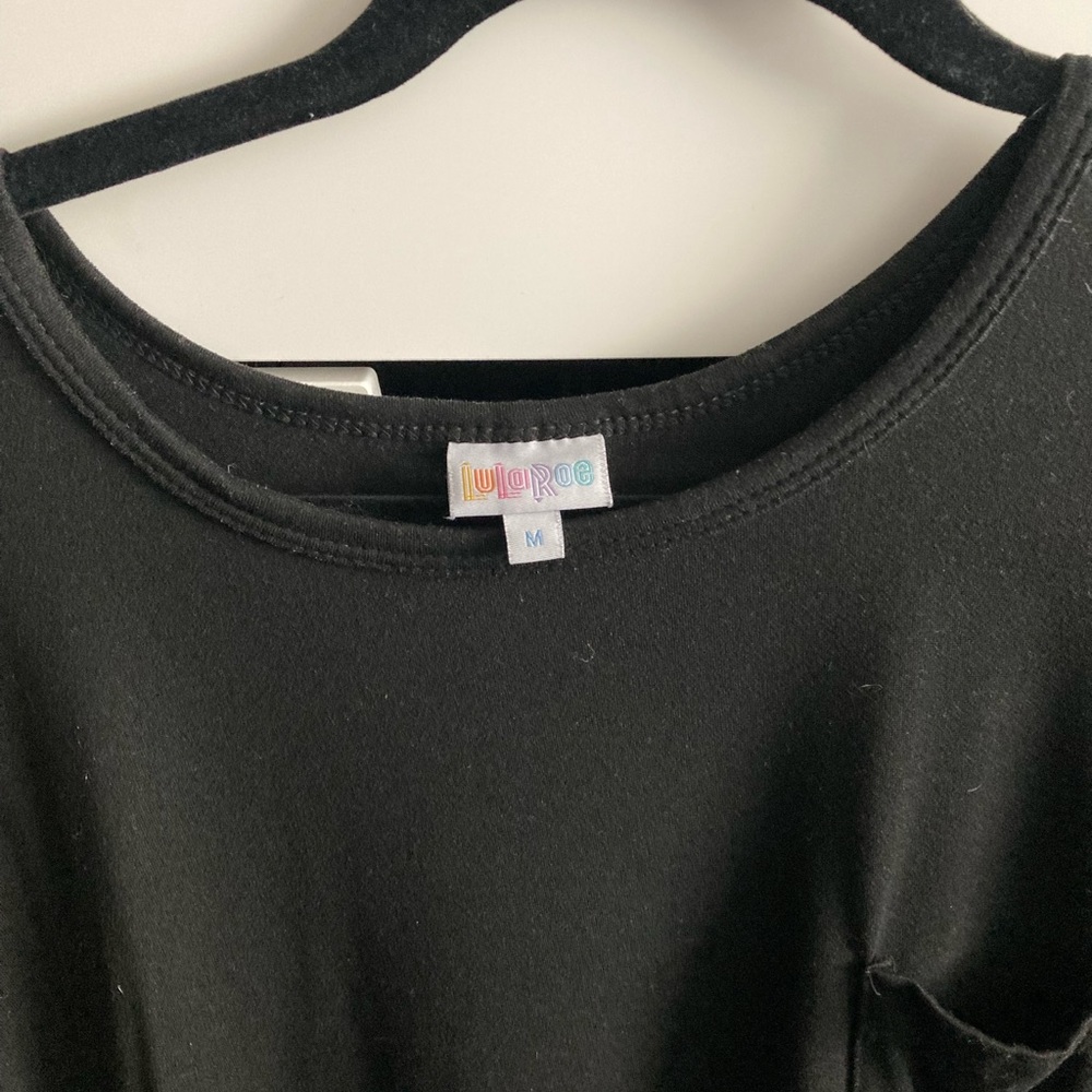 Lularoe black carly dress